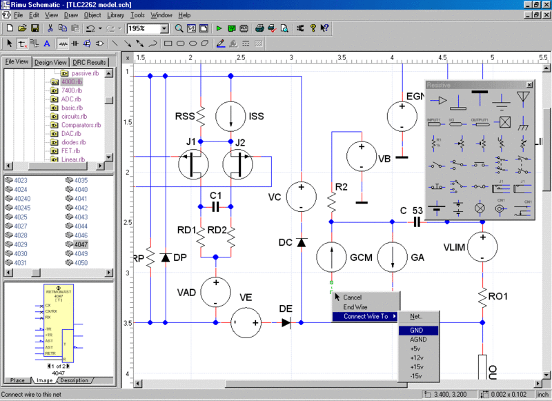 Rimu Schematic Screenshot